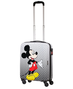 American Tourister Disney Legends Spinner 55 Alfatwist 2.0 mickey mouse polka dot