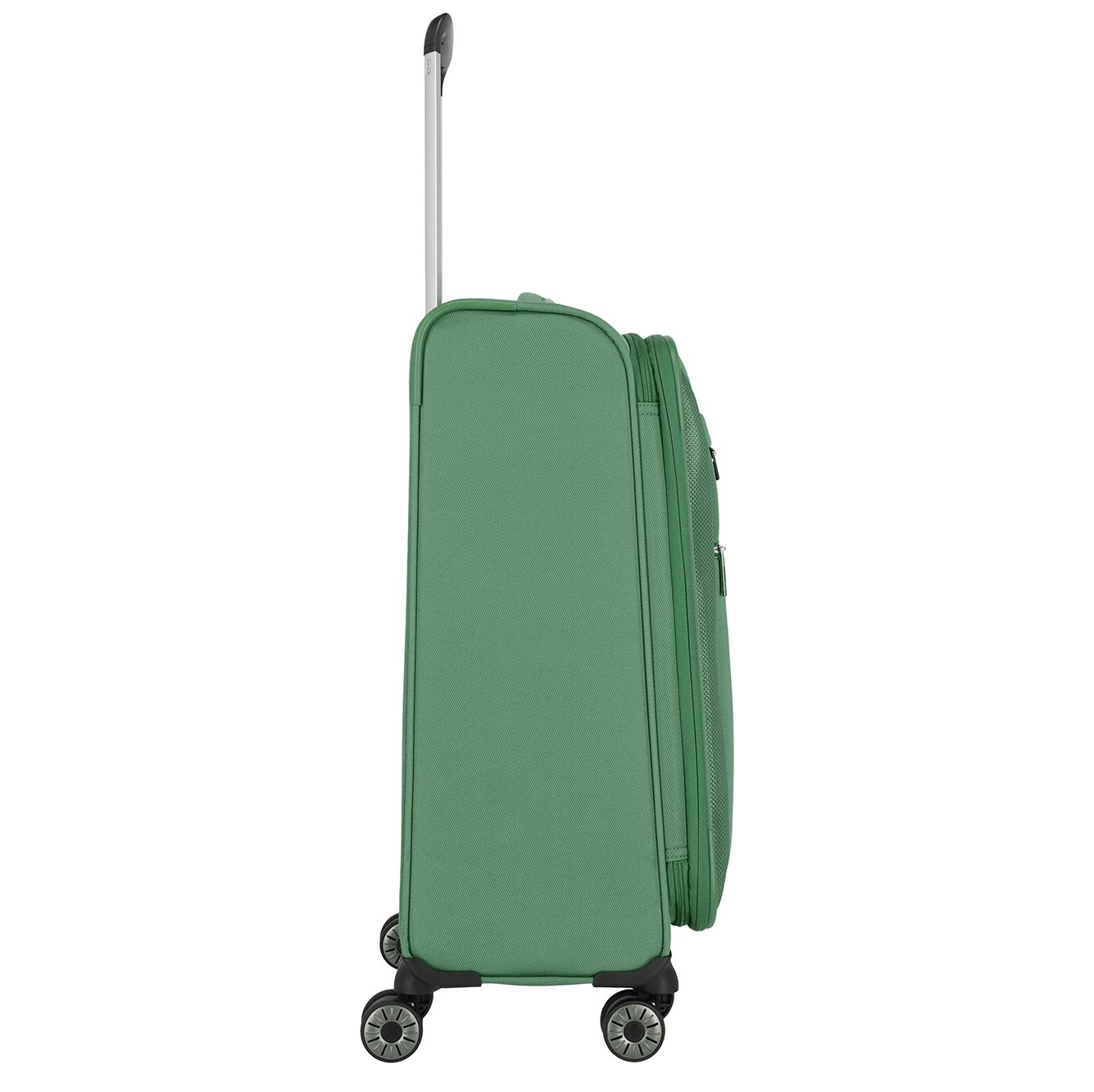 Travelite Miigo 4 Wheel Trolley M Expandable green