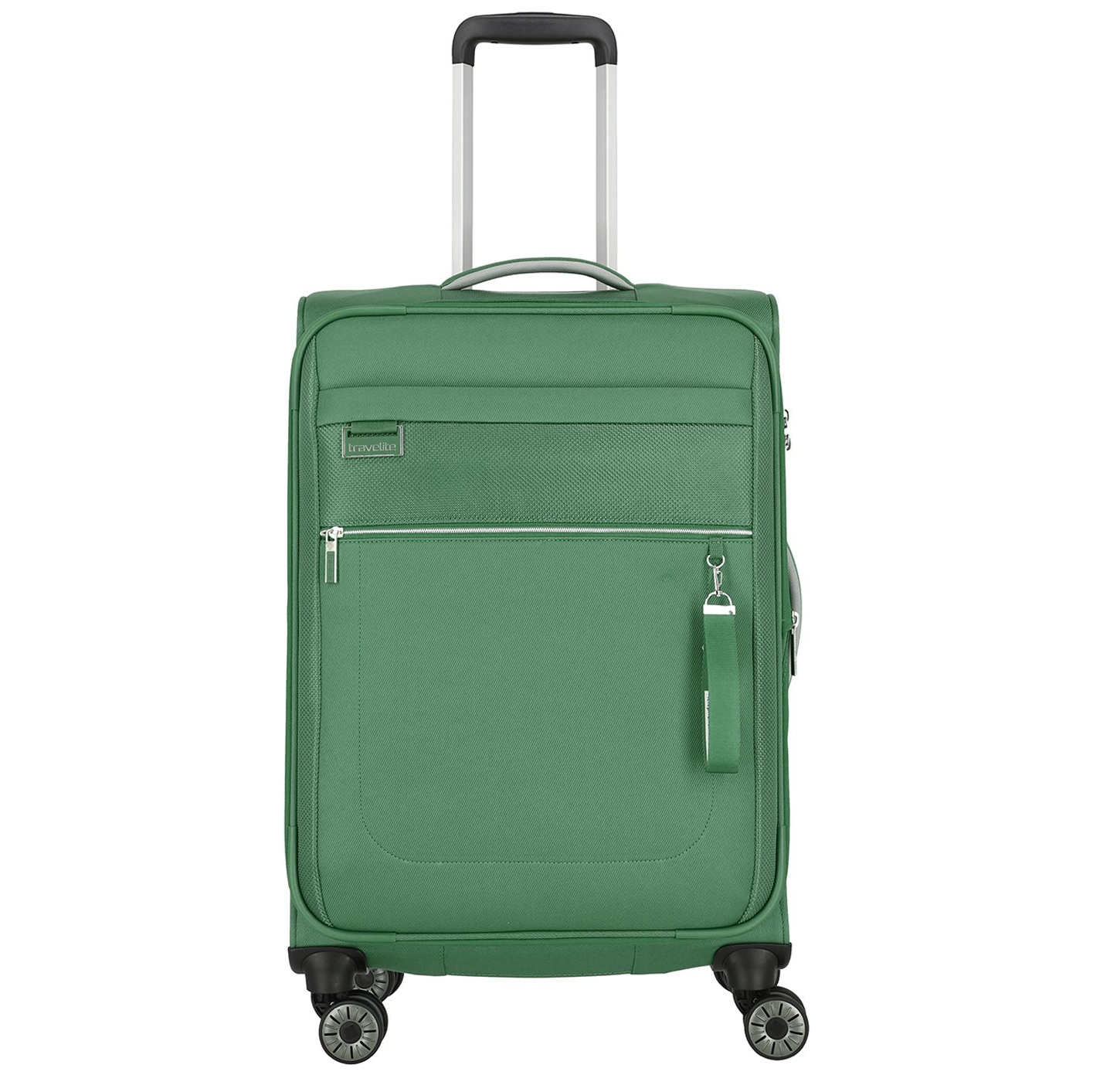 Travelite Miigo 4 Wheel Trolley M Expandable green