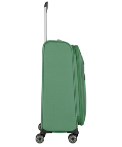Travelite Miigo 4 Wheel Trolley M Expandable green