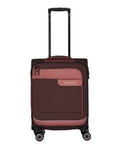 Travelite Viia 4 Wheel Trolley S rose