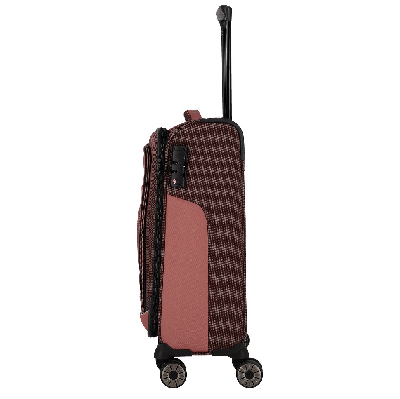 Travelite Viia 4 Wheel Trolley S rose