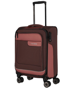 Travelite Viia 4 Wheel Trolley S rose