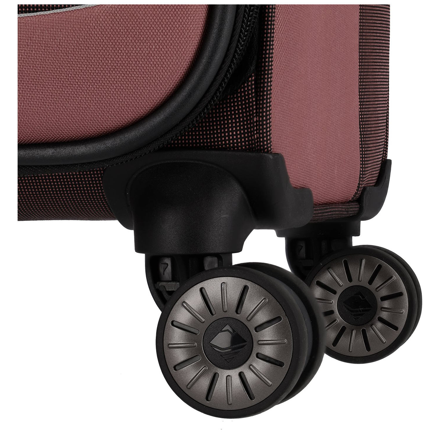 Travelite Viia 4 Wheel Trolley M Expandable rose