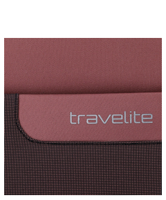 Travelite Viia 4 Wheel Trolley M Expandable rose