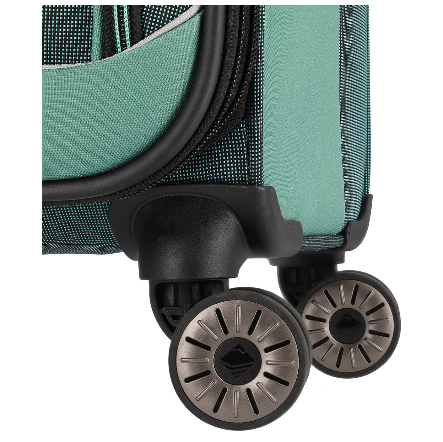 Travelite Viia 4 Wheel Trolley M Expandable green