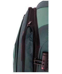 Travelite Viia 4 Wheel Trolley M Expandable green