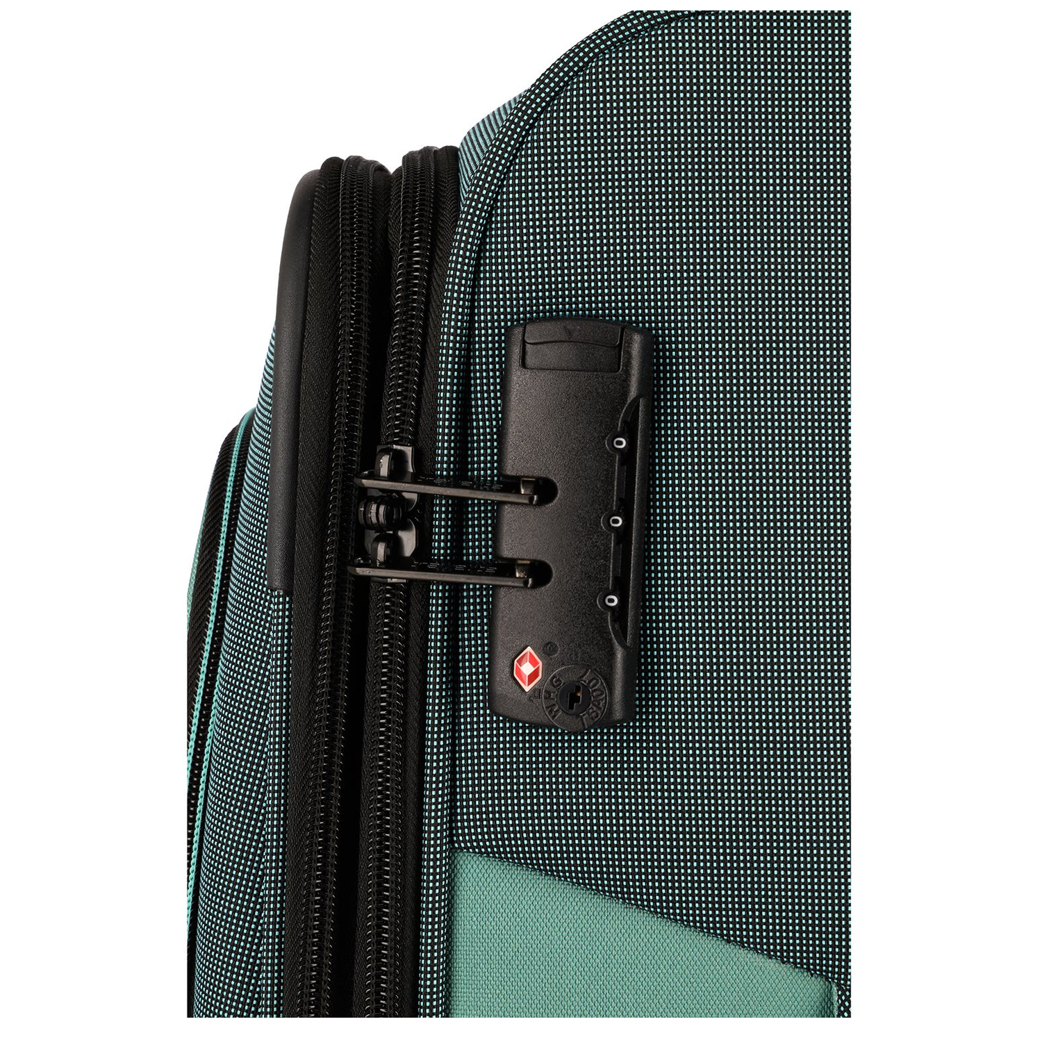 Travelite Viia 4 Wheel Trolley M Expandable green