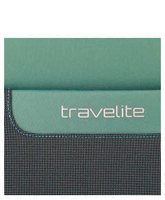 Travelite Viia 4 Wheel Trolley M Expandable green