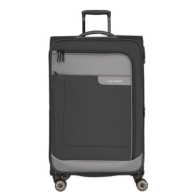 Travelite Viia 4 Wheel Trolley L Expandable anthracite