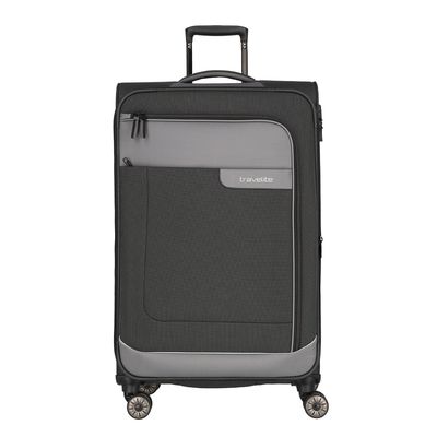 Travelite Viia 4 Wheel Trolley L Expandable anthracite