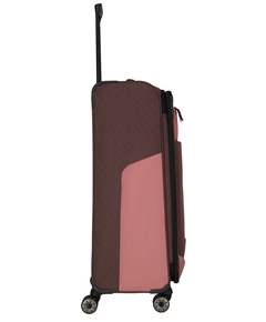 Travelite Viia 4 Wheel Trolley L Expandable rose