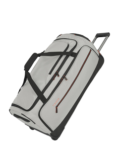Travelite Crosslite 5.0 Wheeled Duffle L white sand