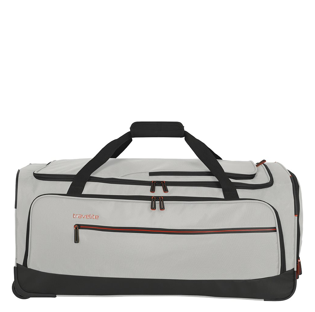 Travelite Crosslite 5.0 Wheeled Duffle L white sand
