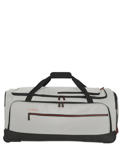 Travelite Crosslite 5.0 Wheeled Duffle L white sand