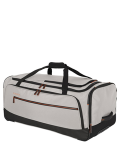 Travelite Crosslite 5.0 Wheeled Duffle L white sand