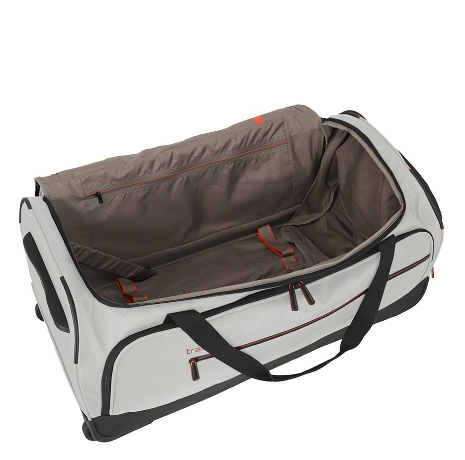 Travelite Crosslite 5.0 Wheeled Duffle L white sand