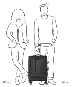 Travelite Crosslite 5.0 4w Trolley M black