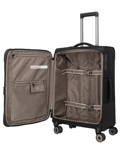 Travelite Crosslite 5.0 4w Trolley M black