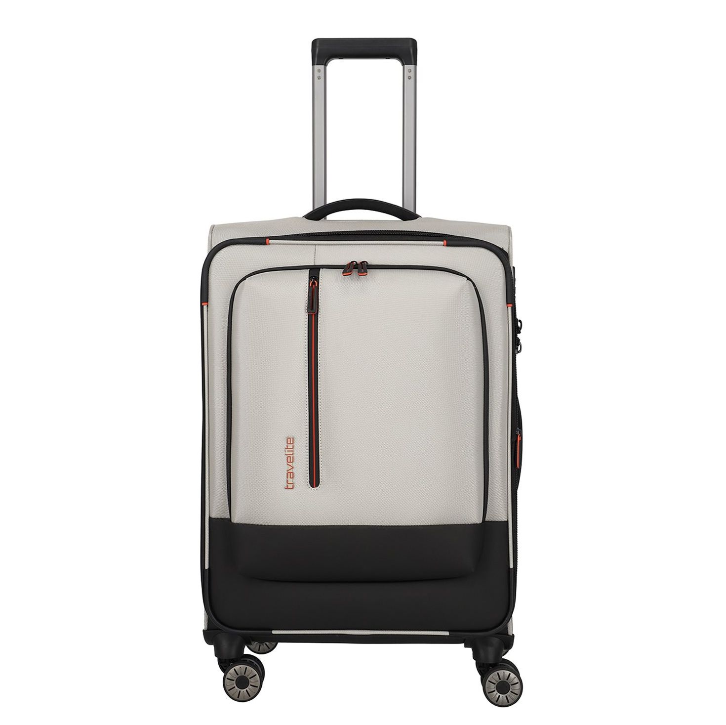 Travelite Crosslite 5.0 4w Trolley M white sand