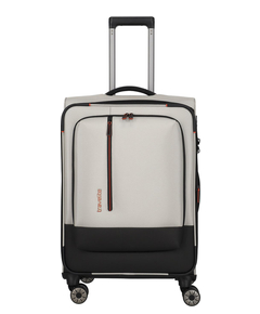 Travelite Crosslite 5.0 4w Trolley M white sand