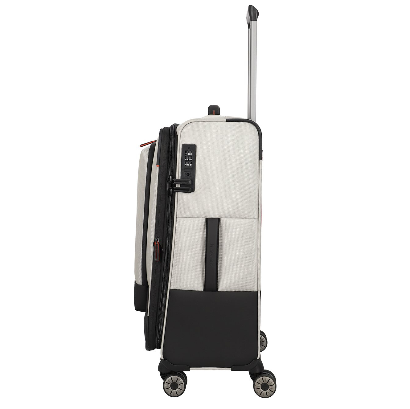 Travelite Crosslite 5.0 4w Trolley M white sand
