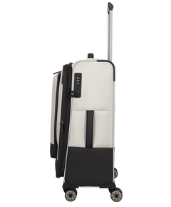 Travelite Crosslite 5.0 4w Trolley M white sand