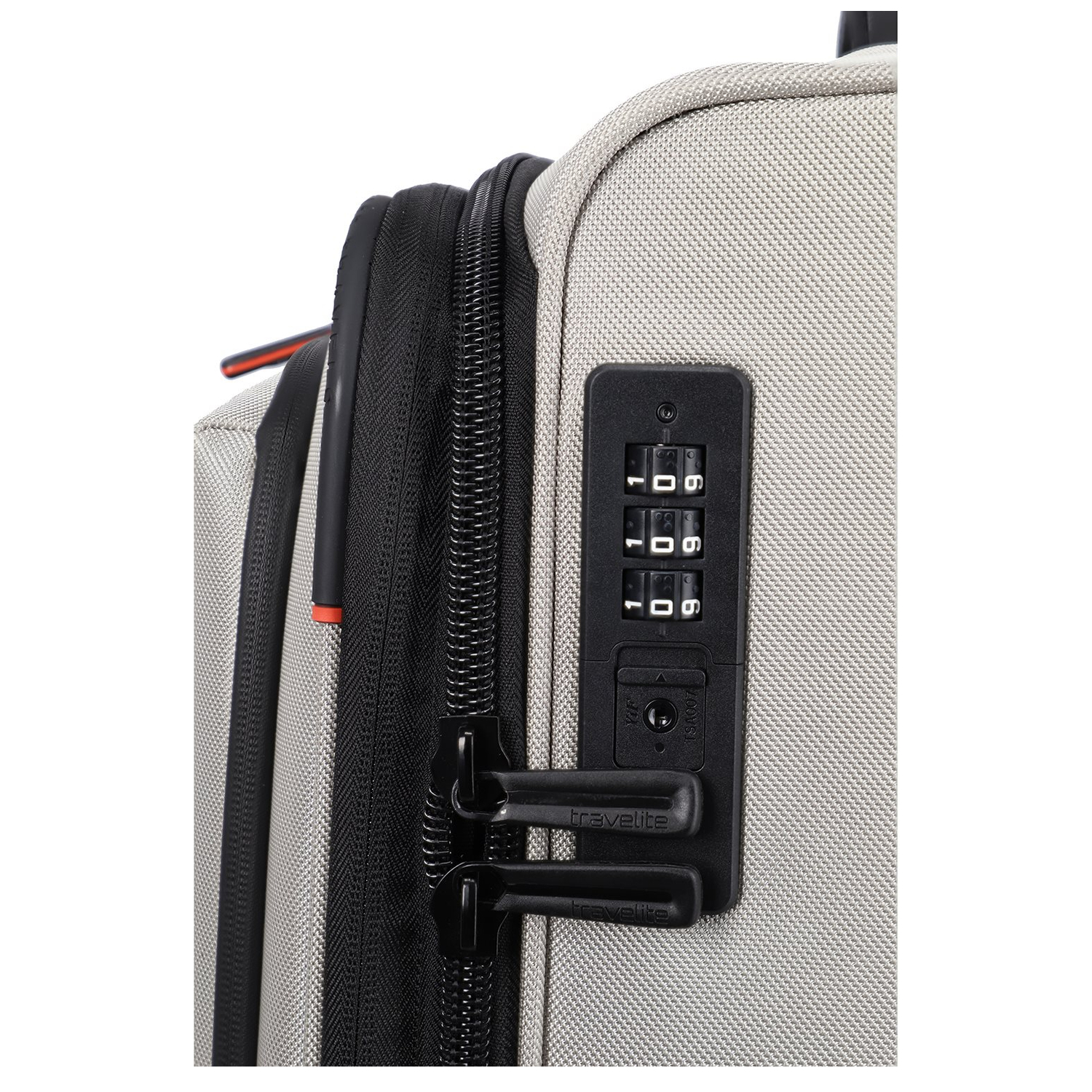 Travelite Crosslite 5.0 4w Trolley M white sand