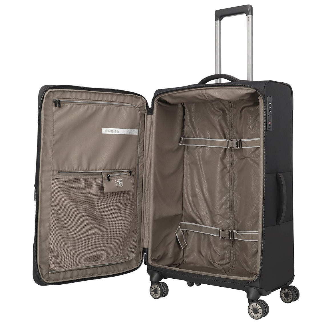 Travelite Crosslite 5.0 4w Trolley L black