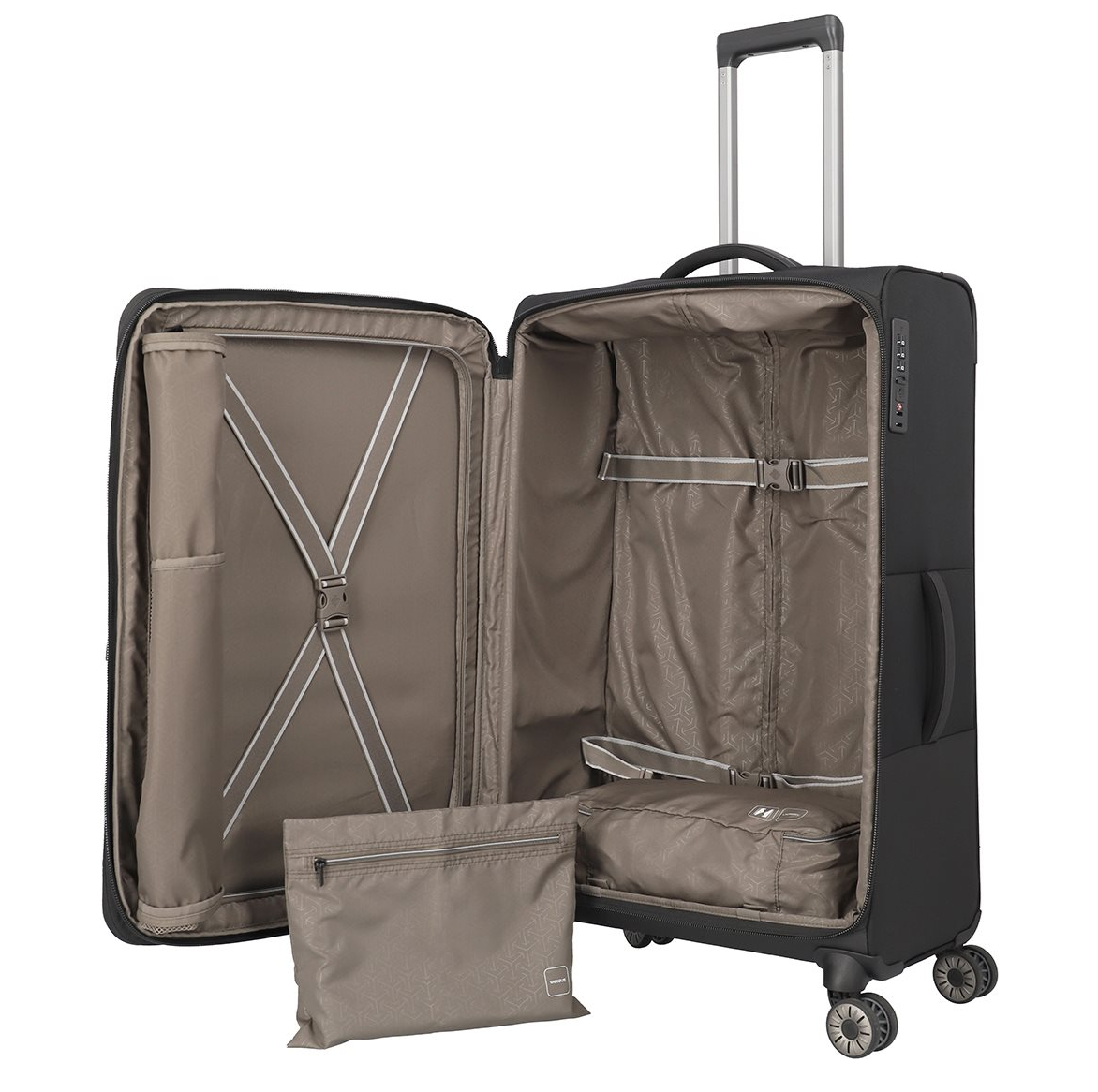 Travelite Crosslite 5.0 4w Trolley L black