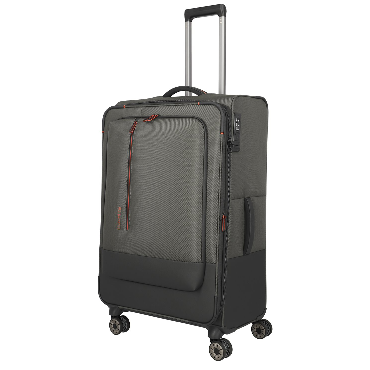 Travelite Crosslite 5.0 4w Trolley L dark olive
