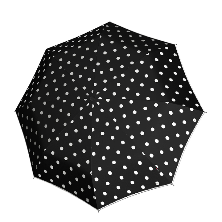 Knirps T-200 Medium Duomatic Regenschirm dot artblack