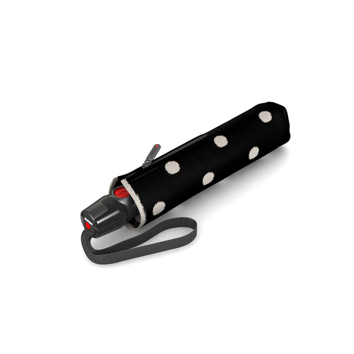 Knirps T-200 Medium Duomatic Regenschirm dot artblack