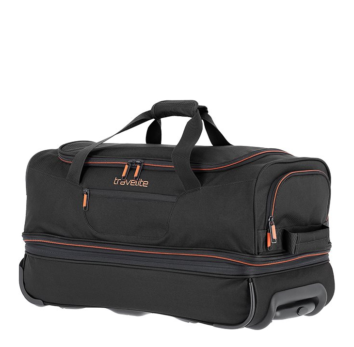 Travelite Basics Wheeled Duffle 55 Expandable black