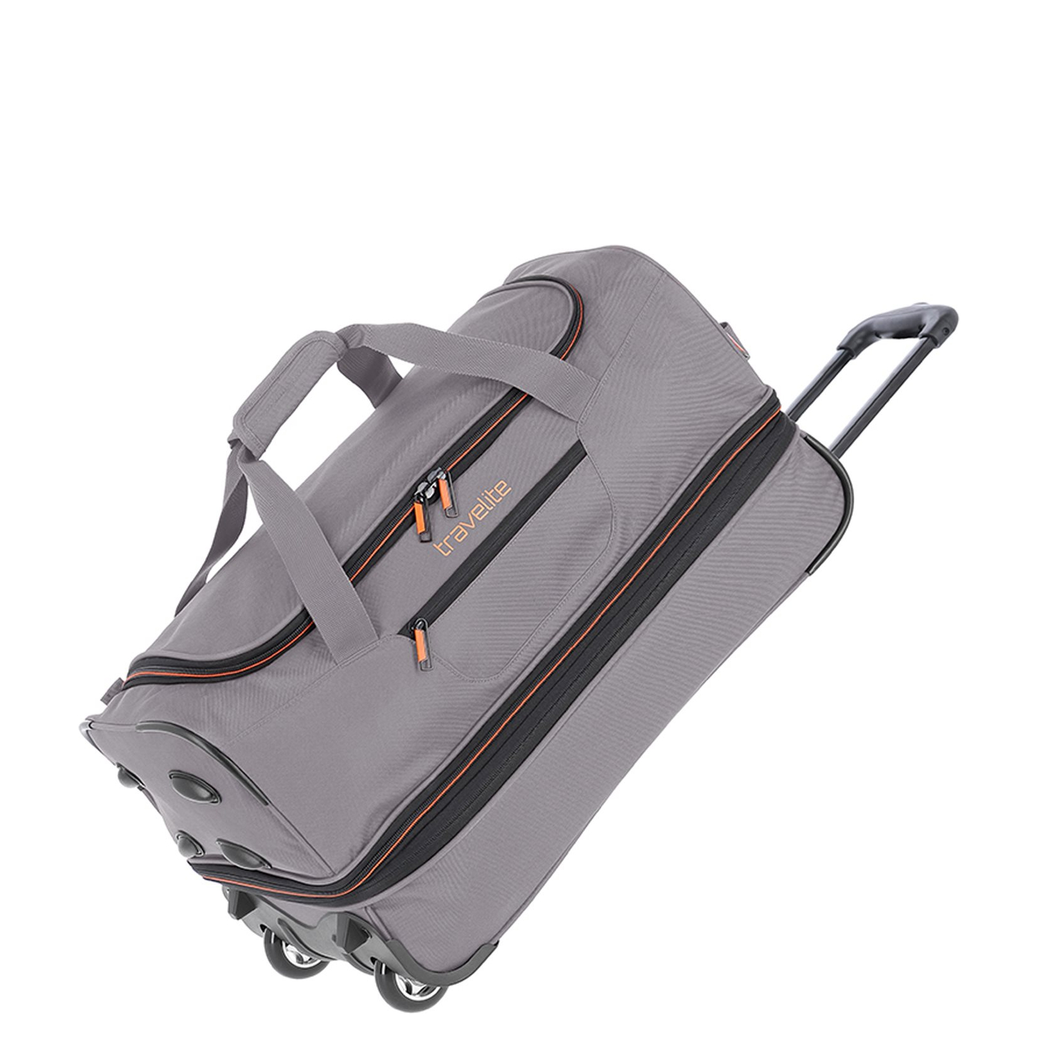 Travelite Basics Wheeled Duffle 55 Expandable grey