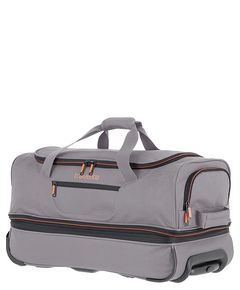 Travelite Basics Wheeled Duffle 55 Expandable grey