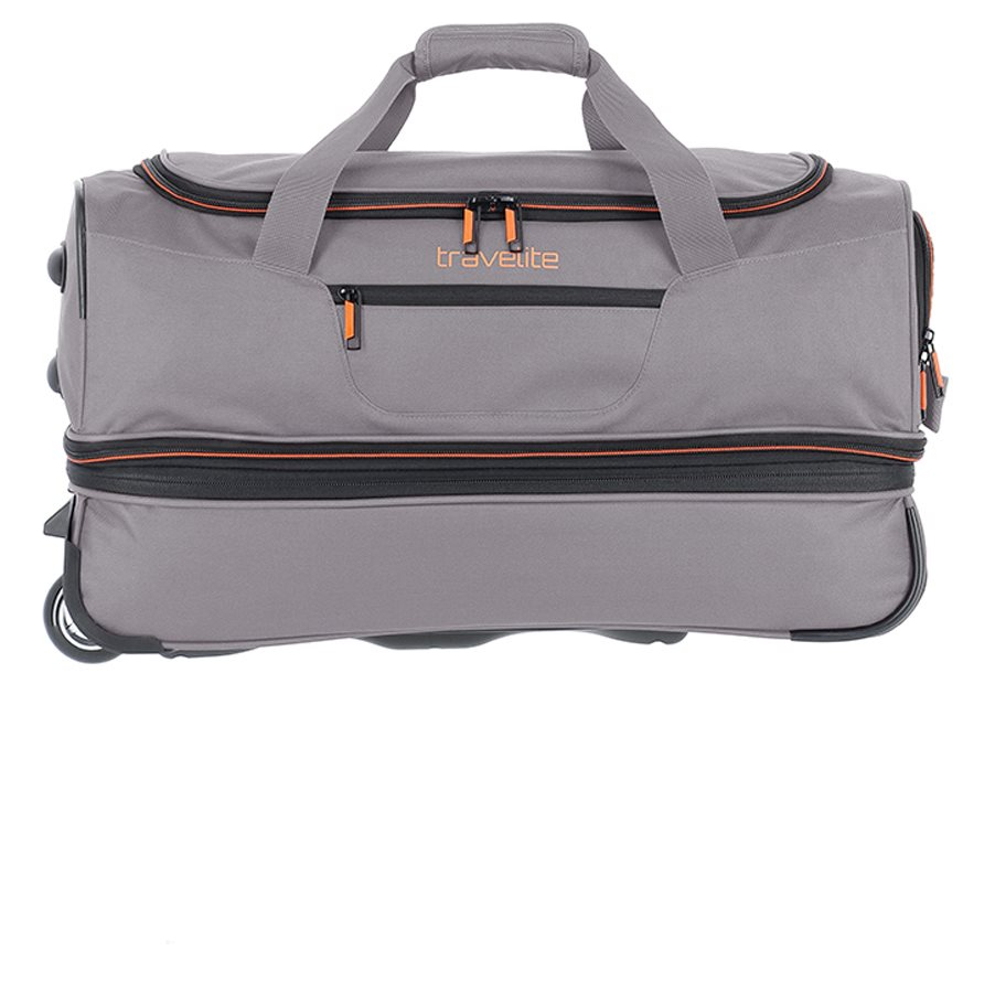 Travelite Basics Wheeled Duffle 55 Expandable grey