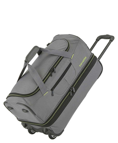 Travelite Basics Wheeled Duffle 55 Expandable grey