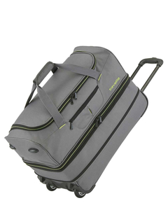 Travelite Basics Wheeled Duffle 55 Expandable grey
