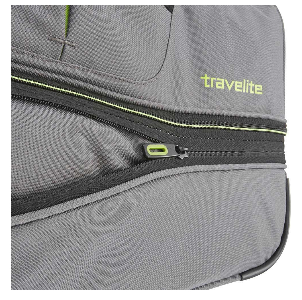 Travelite Basics Wheeled Duffle 55 Expandable grey