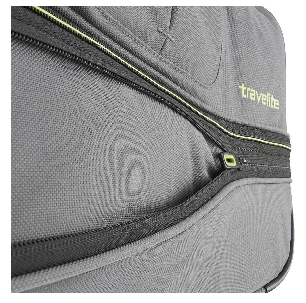 Travelite Basics Wheeled Duffle 55 Expandable grey
