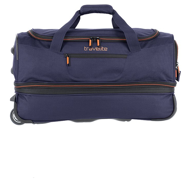 Travelite Basics Wheeled Duffle 55 Expandable marine