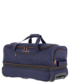 Travelite Basics Wheeled Duffle 55 Expandable marine