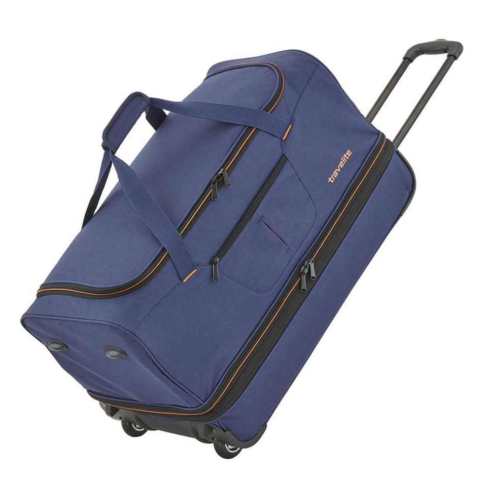 Travelite Basics Wheeled Duffle 55 Expandable marine