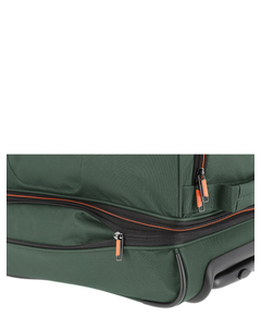 Travelite Basics Wheeled Duffle 55 Expandable dark green