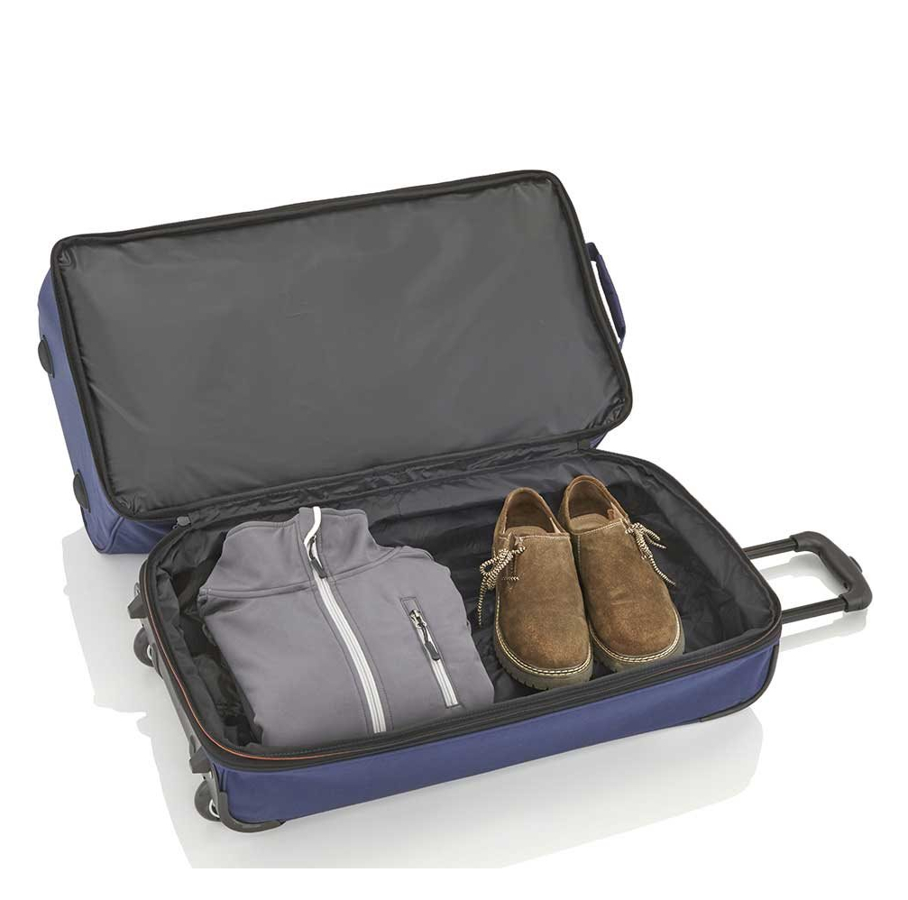 Travelite Basics Wheeled Duffle 70 Expandable black