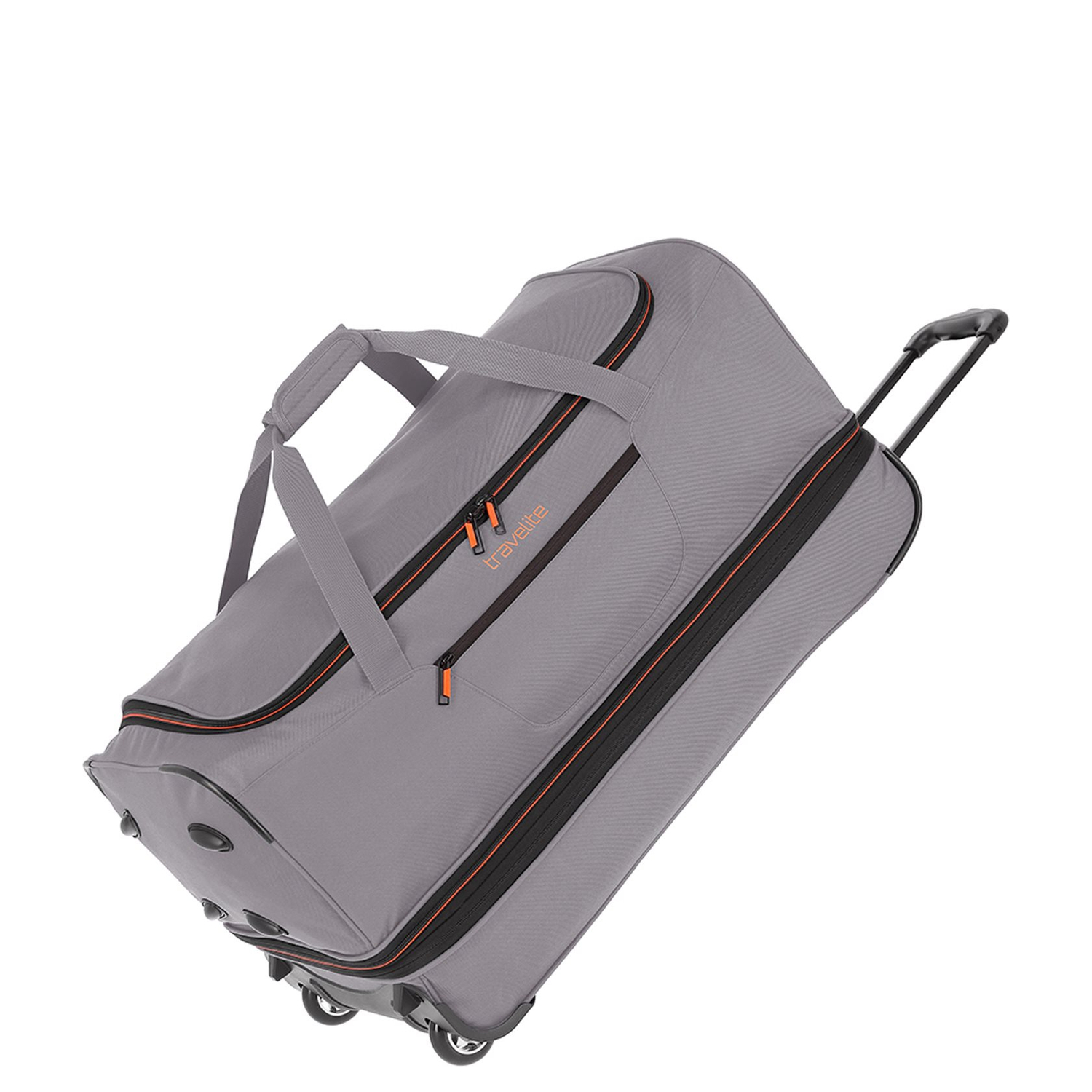 Travelite Basics Wheeled Duffle 70 Expandable grey