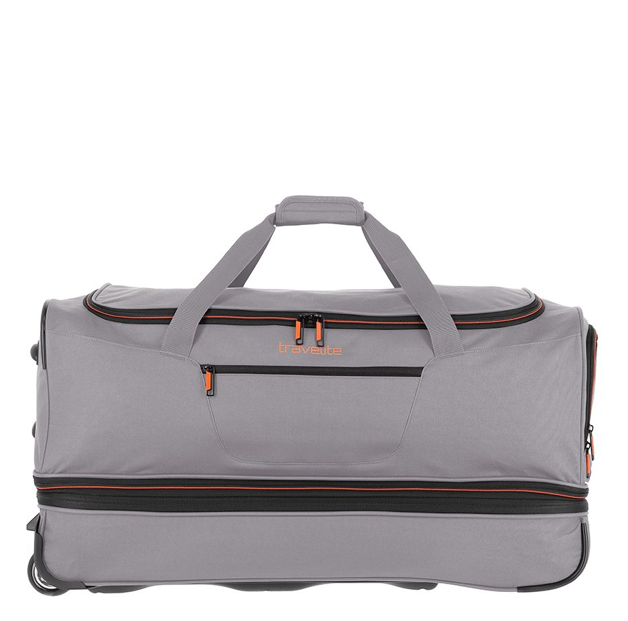 Travelite Basics Wheeled Duffle 70 Expandable grey