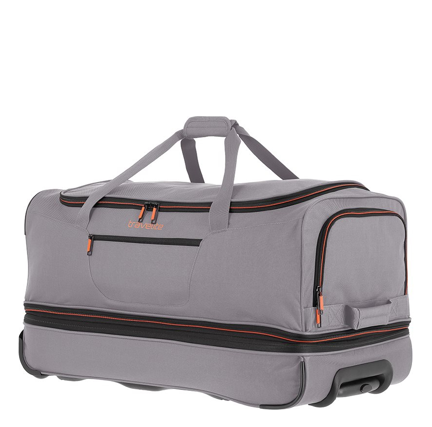 Travelite Basics Wheeled Duffle 70 Expandable grey