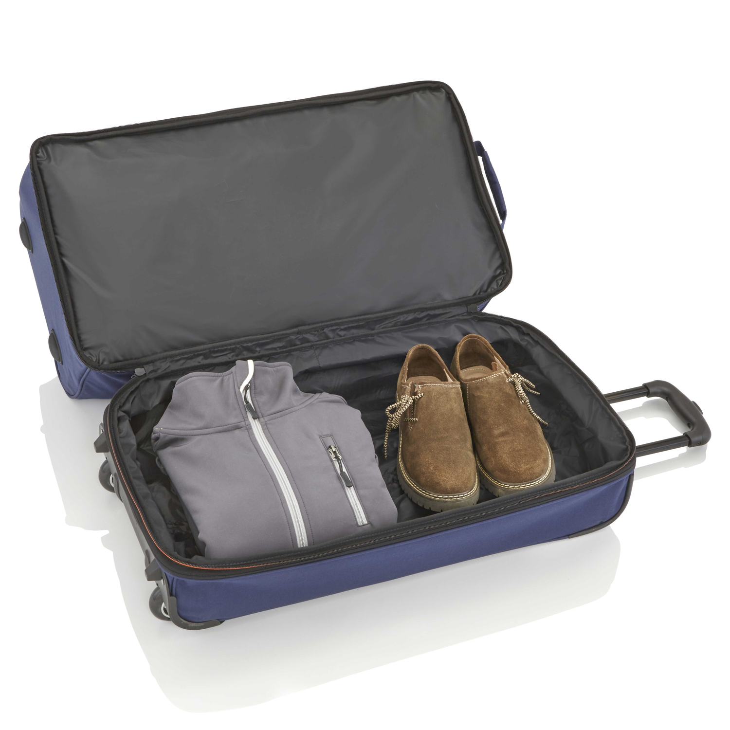Travelite Basics Wheeled Duffle 70 Expandable grey